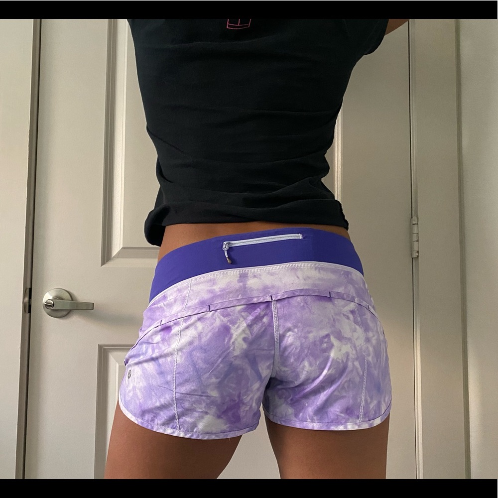 Purple Lululemon Shorts